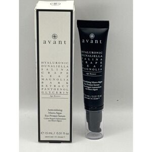 Avant‎ Skincare Hyaluronic Micro-Algae Eye Protect Serum 15ml Age Restore NEW